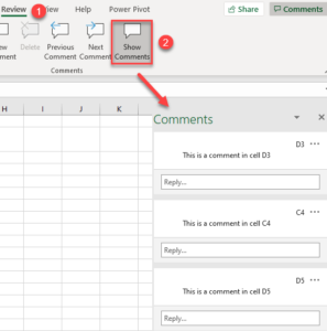 How to Show or Hide All Comments in Excel & Google Sheets - Automate Excel