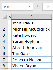 sort by last name initial data 1