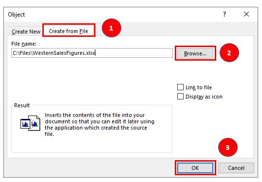 wordsave object
