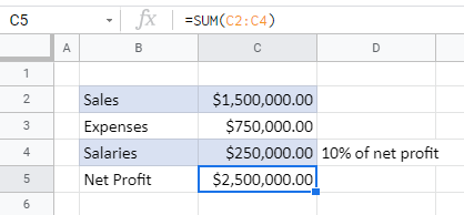 allow circular refs gs result