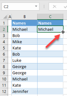 clear duplicates excel formula 2