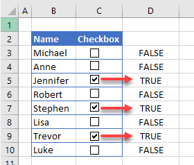 formatcheckbox linked