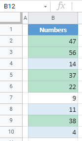 google sheets apply conditional formatting to multiple rows final