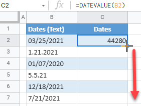 google sheets convert string to date datevalue function 2