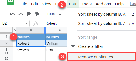 google sheets merge lists without duplicates 3