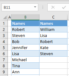 merge lists without duplicates initial data