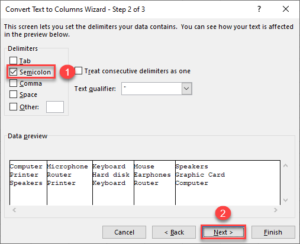 Split a Text Cell to Two or More Rows in Excel & Google Sheets ...