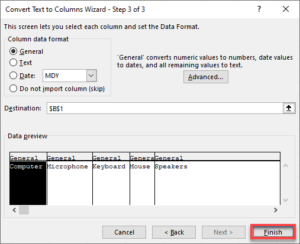 Use a Line Break in Text to Columns in Excel & Google Sheets - Automate ...