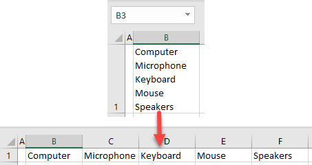 text to column line break final data