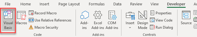 VBA Pivot Change Event DeveloperRibbon