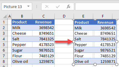 How to Copy and Paste Objects in Excel