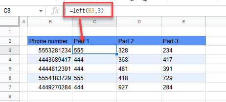 extract numbers gs