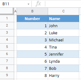 google sheets autofill numbers fill handle final