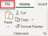 hide horizontal scroll bar file tab