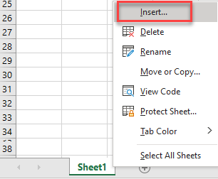 insert add new worksheet tab 3