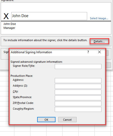 insert digital signature 12