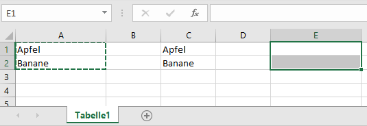 pastespecial spaltenbreite uebernehmen