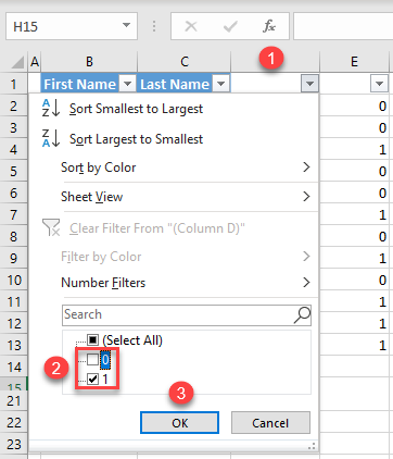 remove both duplicates formula 3a