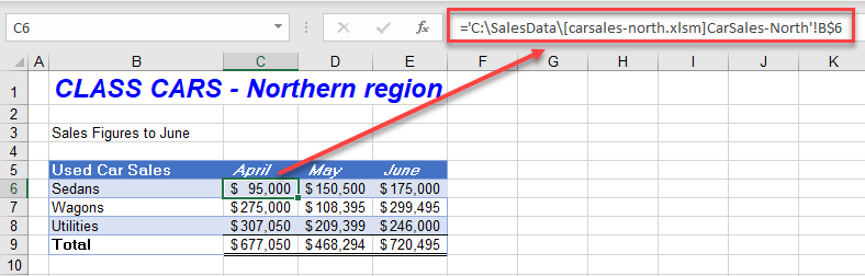 shortcuts linked formula