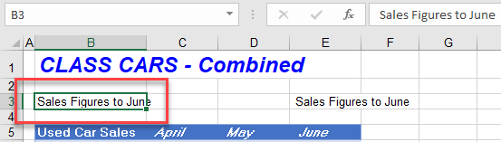 shortcuts single cell reference selected