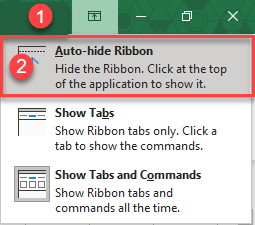 show toolbar ribbon 3
