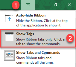 show toolbar ribbon 4