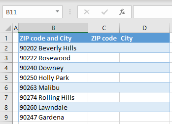 split text fixed initial data2