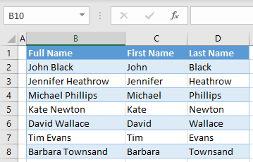 split text into columns2