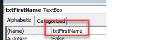 VBATextBox Rename TextBox