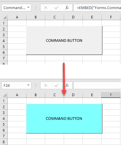 form vs activex controls in excel