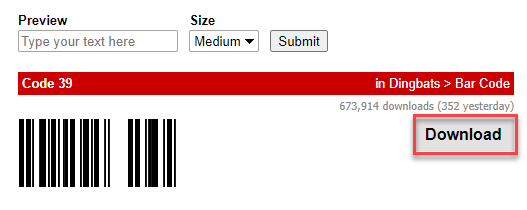 create barcodes 1