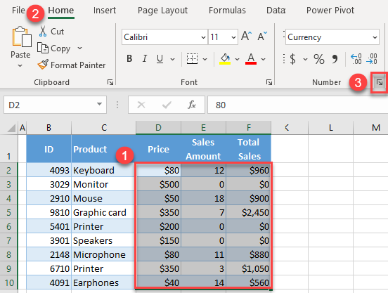 hide zeroes custom number format