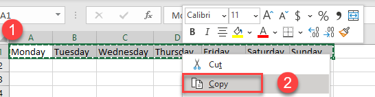 paste horizontal data vertically 1 new