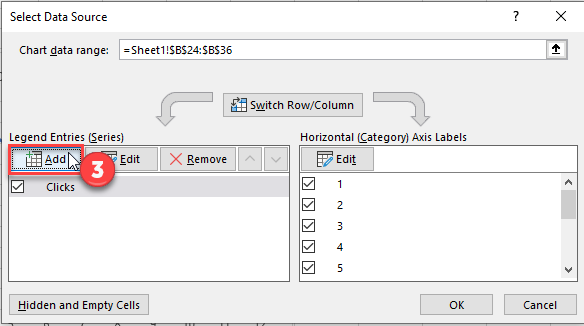 Add Series Multiple Line Graph Excel