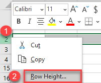 copy row height manually 3