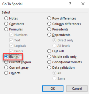 How to Delete Rows With Blank Cells in Excel & Google Sheets - Automate ...