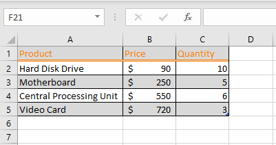 delete rows blank cells 6