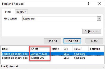 search all sheets 3