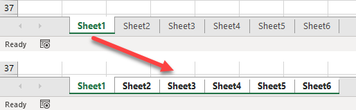 select all sheets initial data