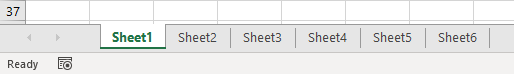 select all sheets initial data