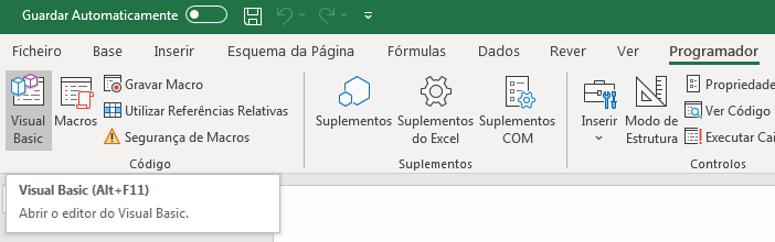 visual basic button developer