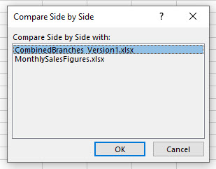 CompareFiles DialogBox