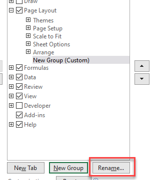 CustomRibbon NewGroup Rename