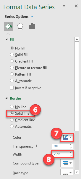 Format Bars for Overlay Chart in Excel