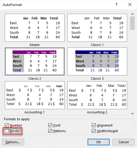 autoformat automatic formatting 14