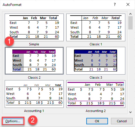 autoformat automatic formatting 16