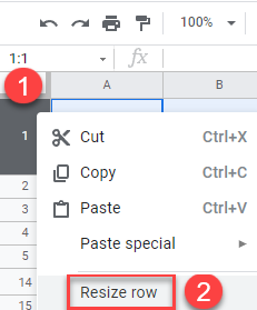 change cell size pixels inches 53