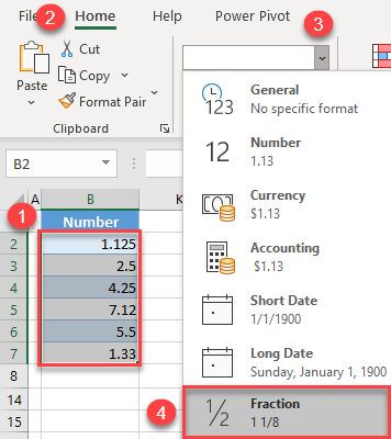 convert decimal to fraction 1