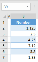 convert decimal to fraction initial data