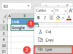 create a hyperlink webpage 1